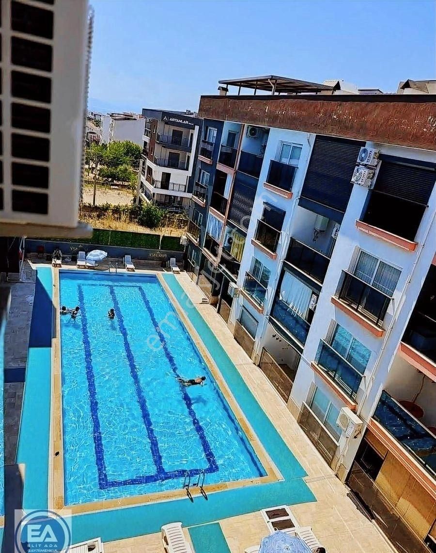 Davutlar Merkezde Geniş 1+1 Havuzlu Daire - Görsel 15