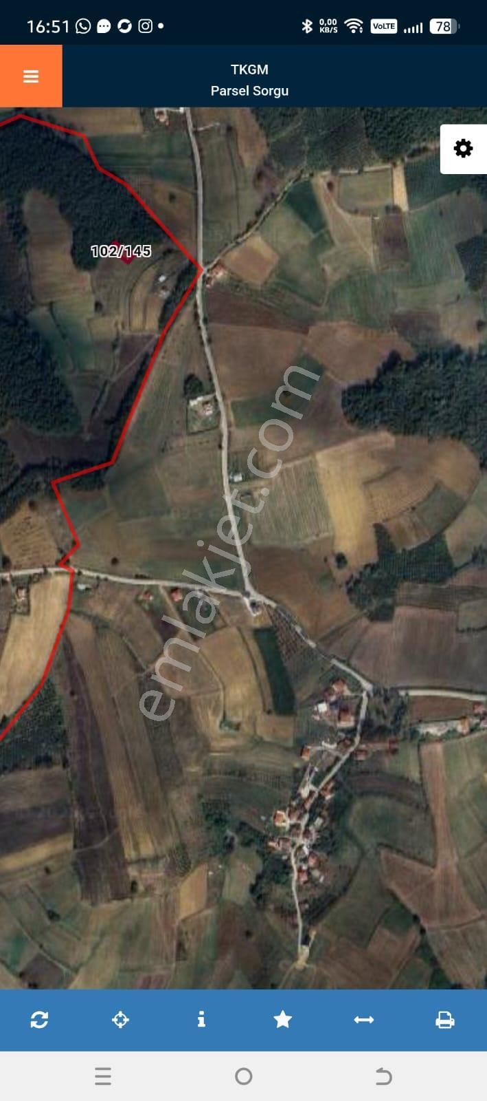 Kandıra Hıdırlar Köyünde 415.42 M2 Tarla Kocaeli - Görsel 5