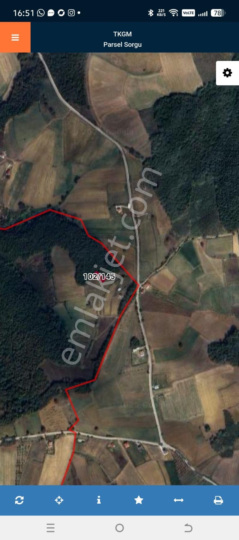 Kandıra Hıdırlar Köyünde 415.42 M2 Tarla Kocaeli - Görsel 2