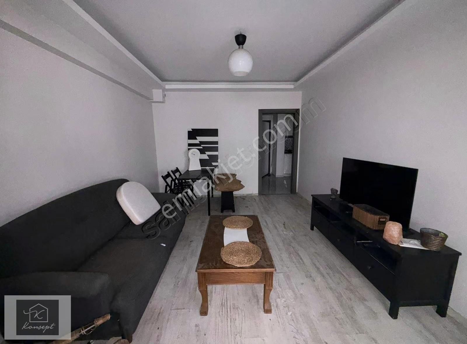 Konsept'den Klimalı Teraslı-eşyalı Kiralık 2+0 Daire - Görsel 5