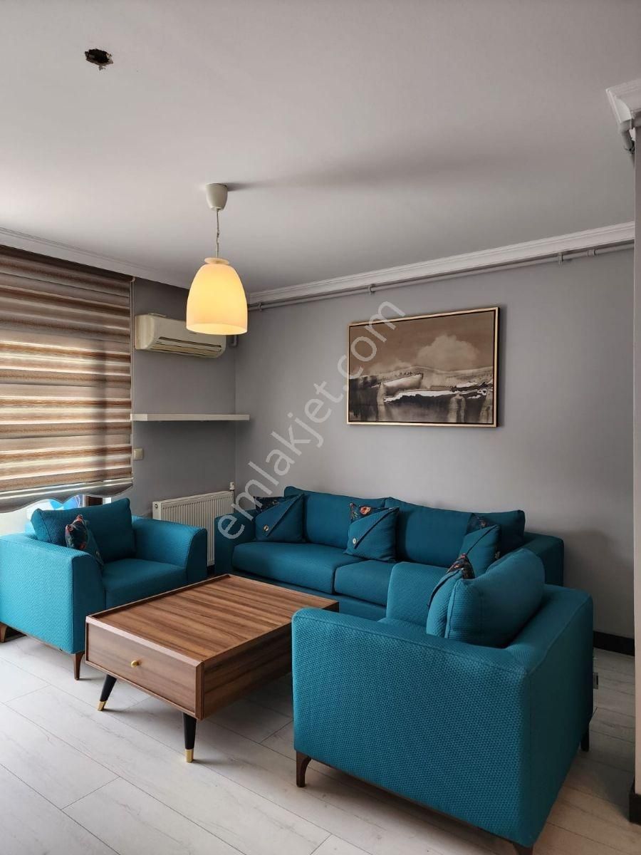 Ertuğrul Mahallesinde Eşyalı. Kiralık 1+1 Lüks Daire - Görsel 23