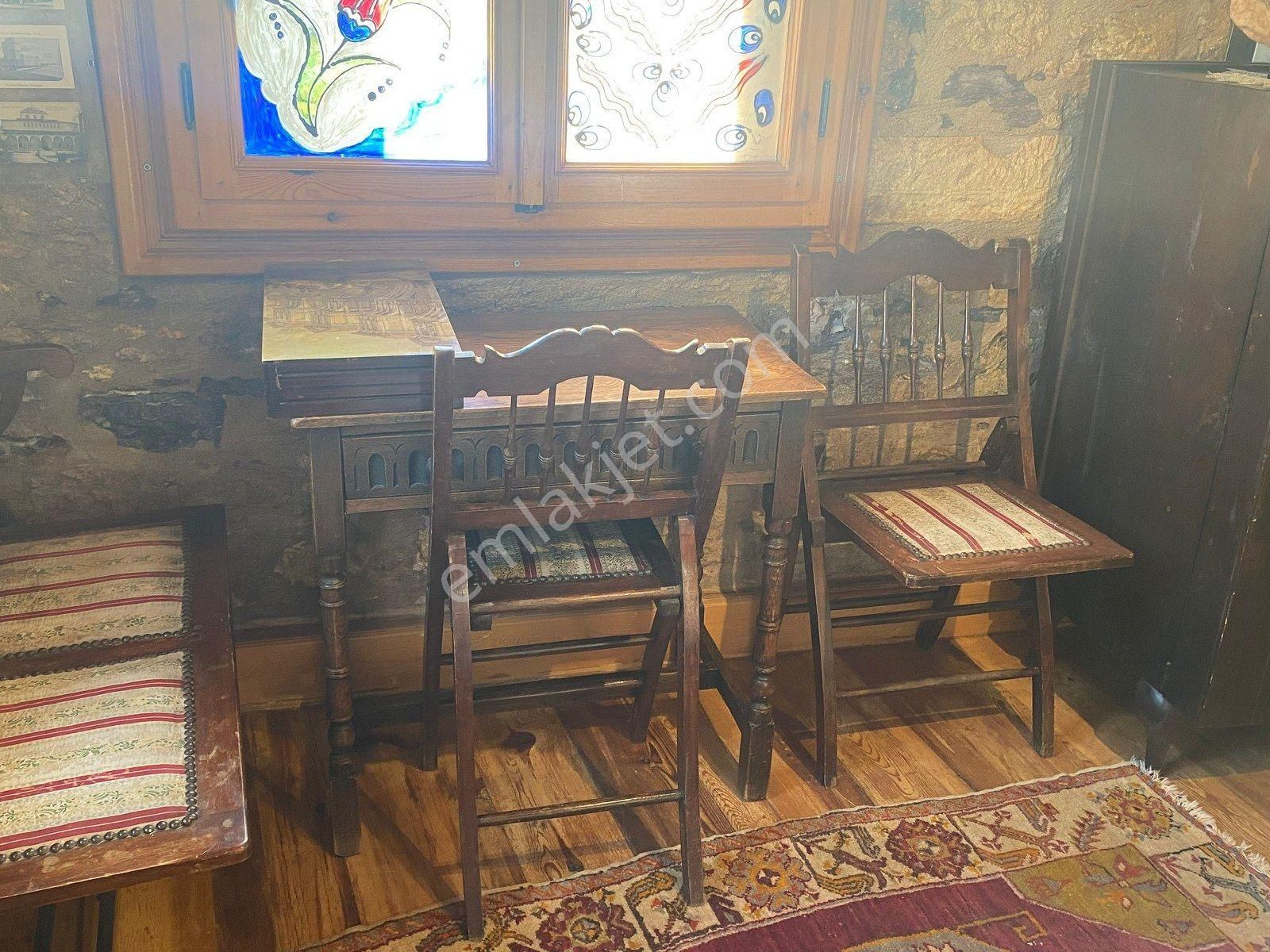 Ayvalık Cunda Da Satılık Mukemmel Taş Ev.geniş Bahceli - Görsel 14