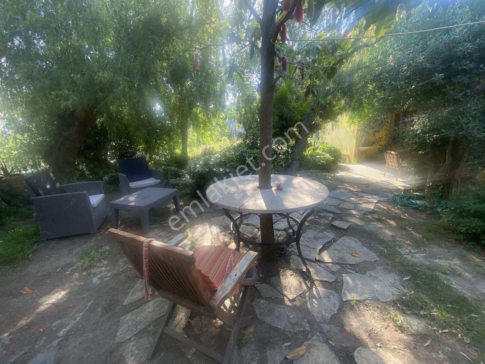 Ayvalık Cunda Da Satılık Mukemmel Taş Ev.geniş Bahceli