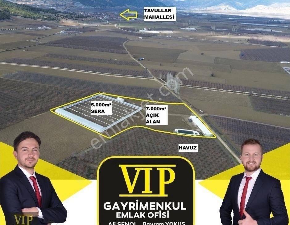 Vıp Gayrimenkul' Den Pirhasanlar Mah. 12.600 M² Sera +ev+ Ardiye