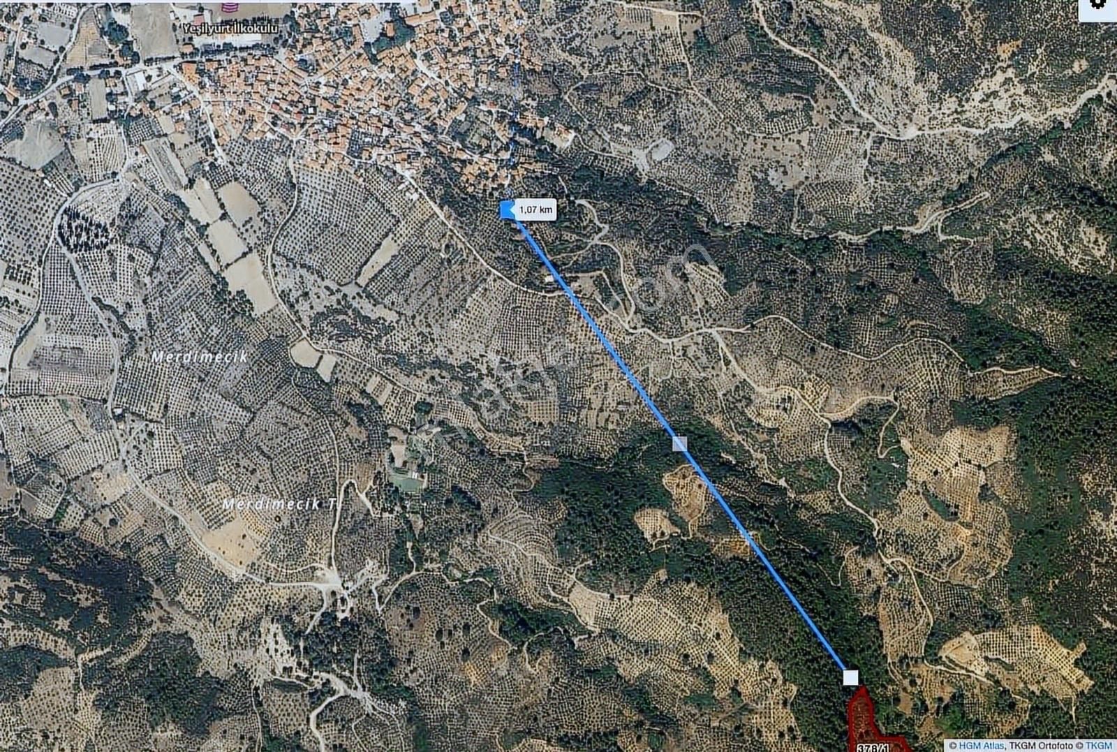 Muğlaya 15 Dakika Uzaklıktaki Yeşilyurtta En Ucuz Düz Arazi - Görsel 5