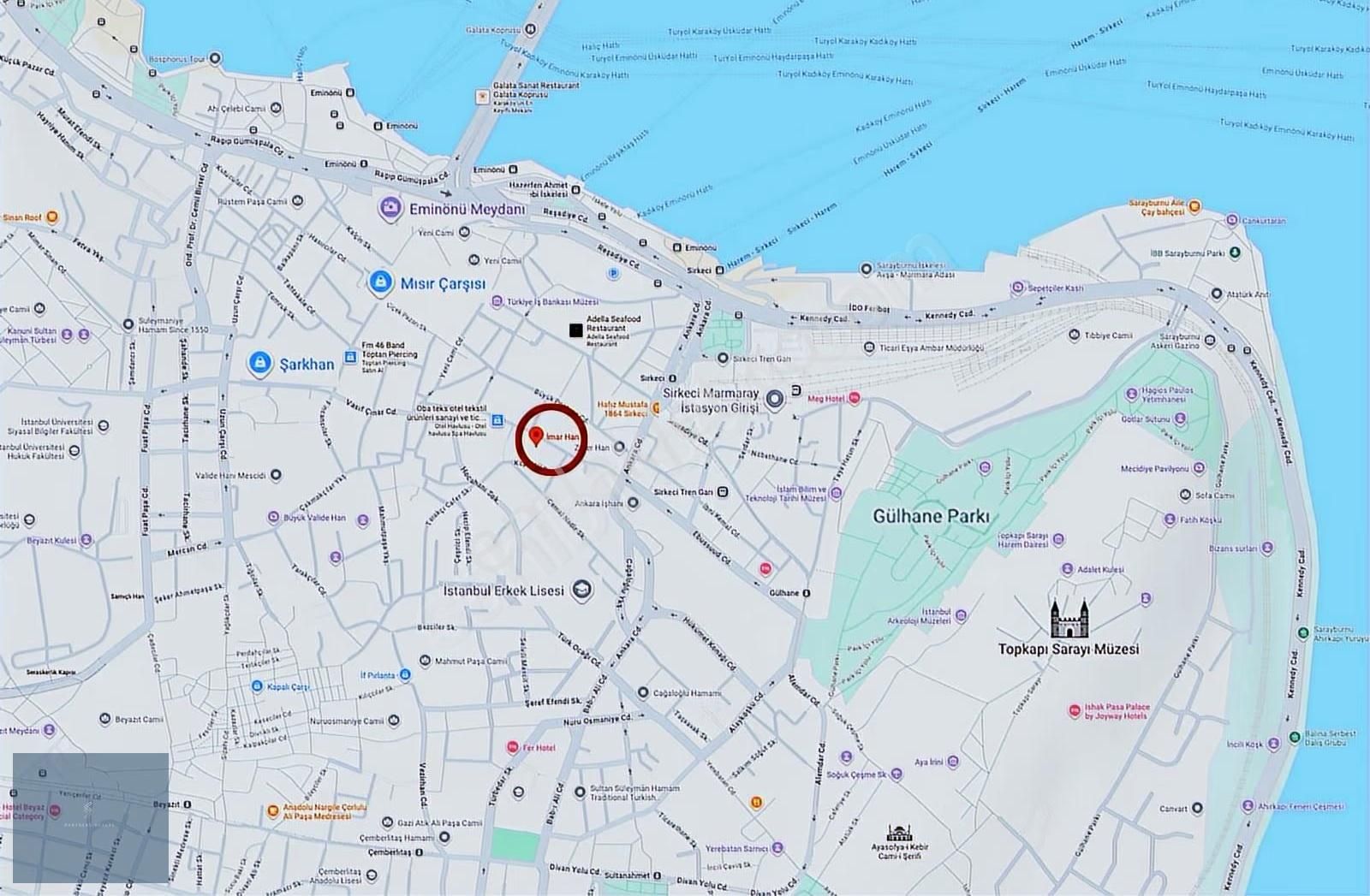 Sirkeci'de Merkezi Konumda İçi Yenilenmiş Geniş Alanlı Ofis Katı - Görsel 9