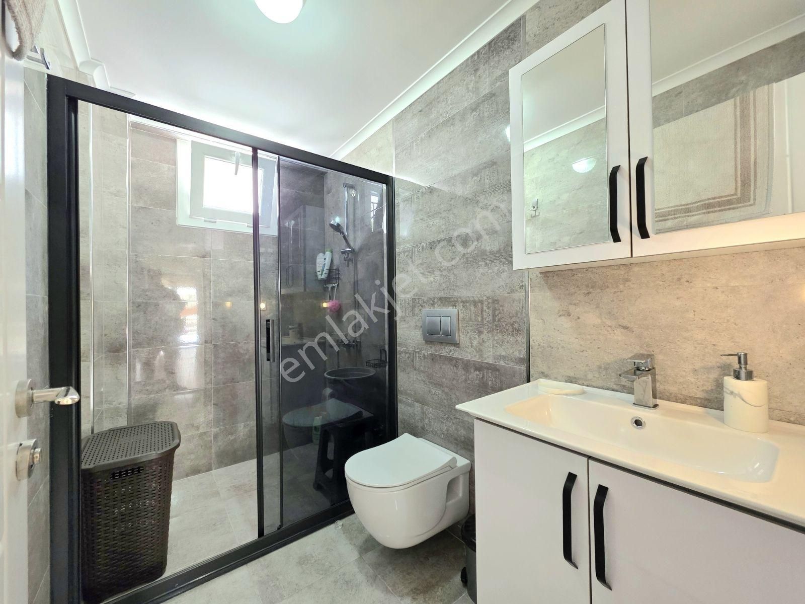 Fethiye Taşyaka'da Eşyalı Satılık 2+1 75m2 Bahçe Katı Daire - Görsel 14