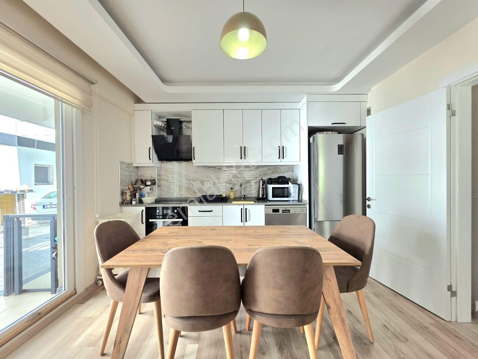 Fethiye Taşyaka'da Eşyalı Satılık 2+1 75m2 Bahçe Katı Daire - Görsel 18