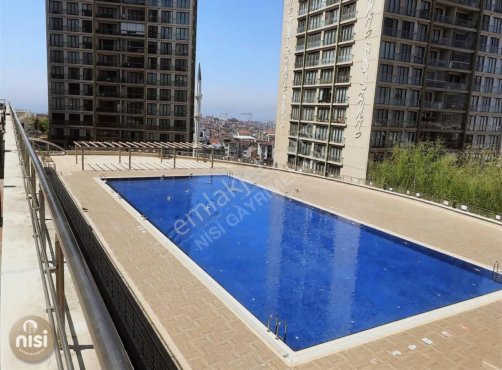 Evora İstanbul Kiralık 1+1 Niş Mutfak Deniz Manzaralı