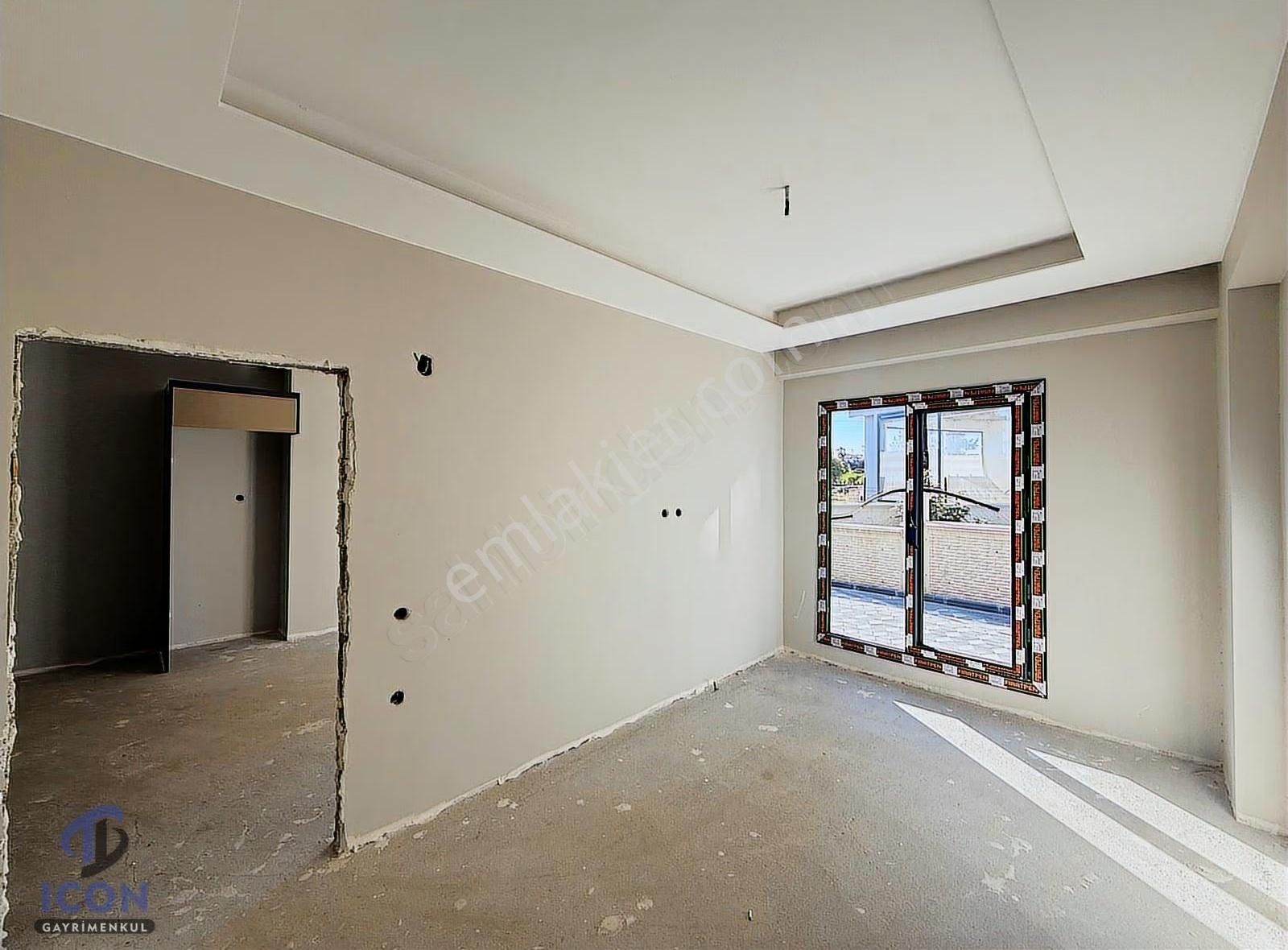 Icon'dan Davultepe Mah'de Geniş Oturumlu Havuzlu Zemin 1+1 - Görsel 2