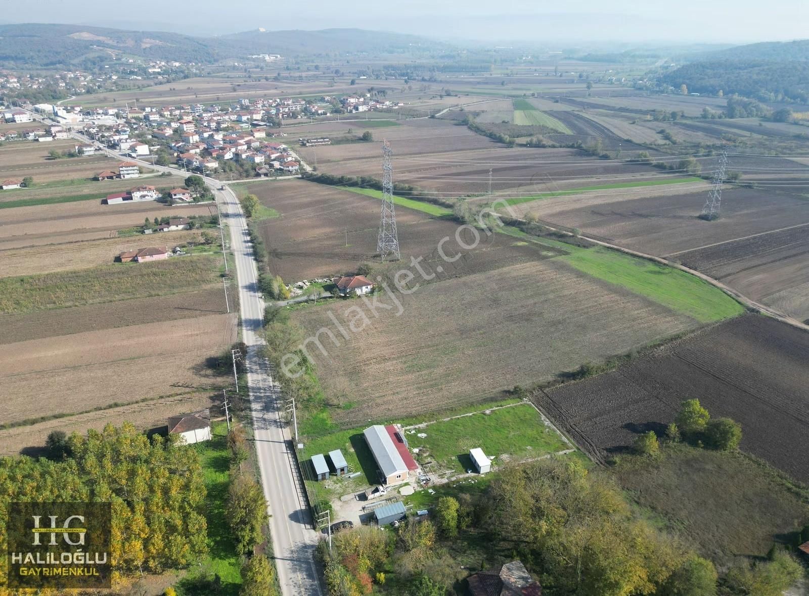 Kiralık 2,5 Dönüm Arazi Konteynır İçinde Sanayi Elektirig Mevcut