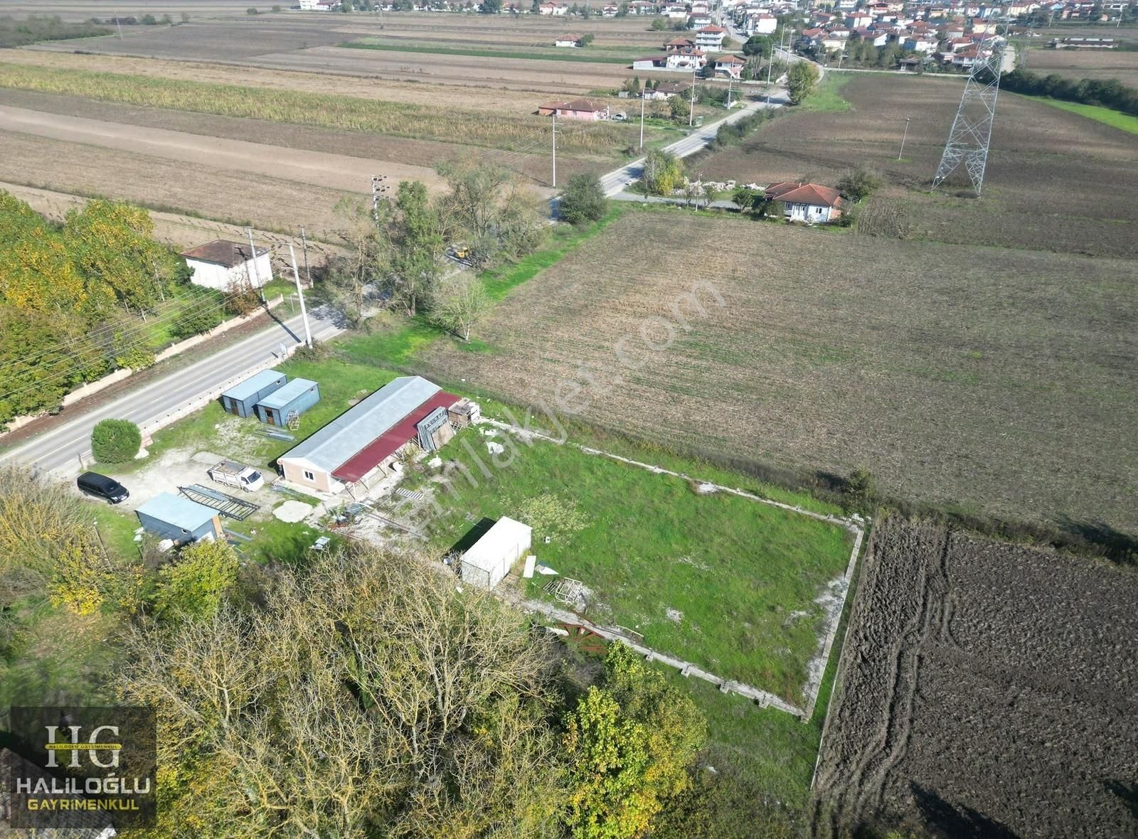 Kiralık 2,5 Dönüm Arazi Konteynır İçinde Sanayi Elektirig Mevcut - Görsel 15