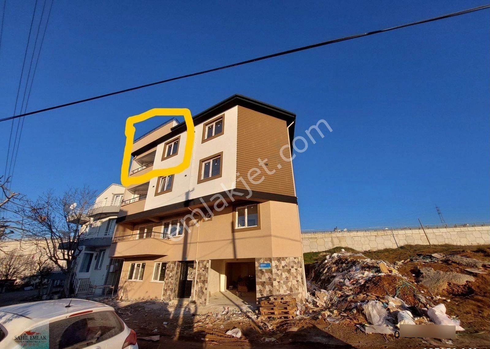 Kumbağ'da Satılık Dublex Asansörlü Deniz Manzaralı Ful