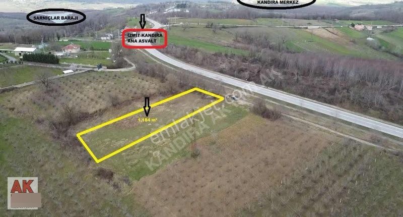 Kandıra Dalcada Kandıra İzmit Duble Yola Cephe 1086 M2 Kupon - Görsel 4