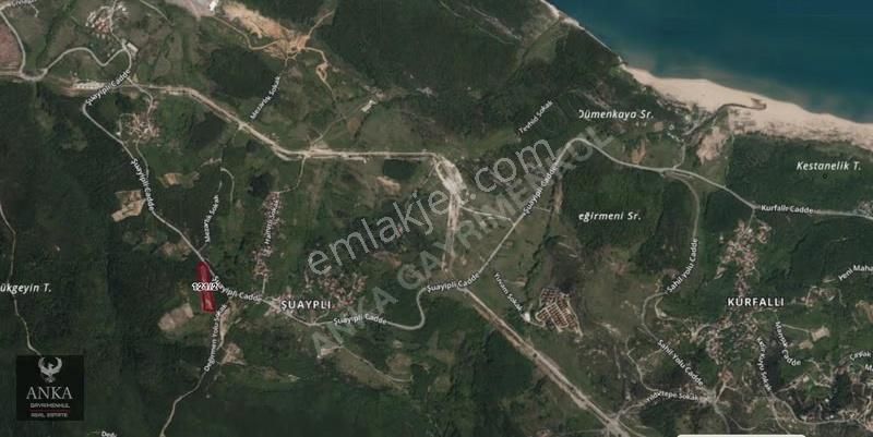 Şile Şuayipli' De Ana Yola Cepheli İyi Konumda Satılık Arsa