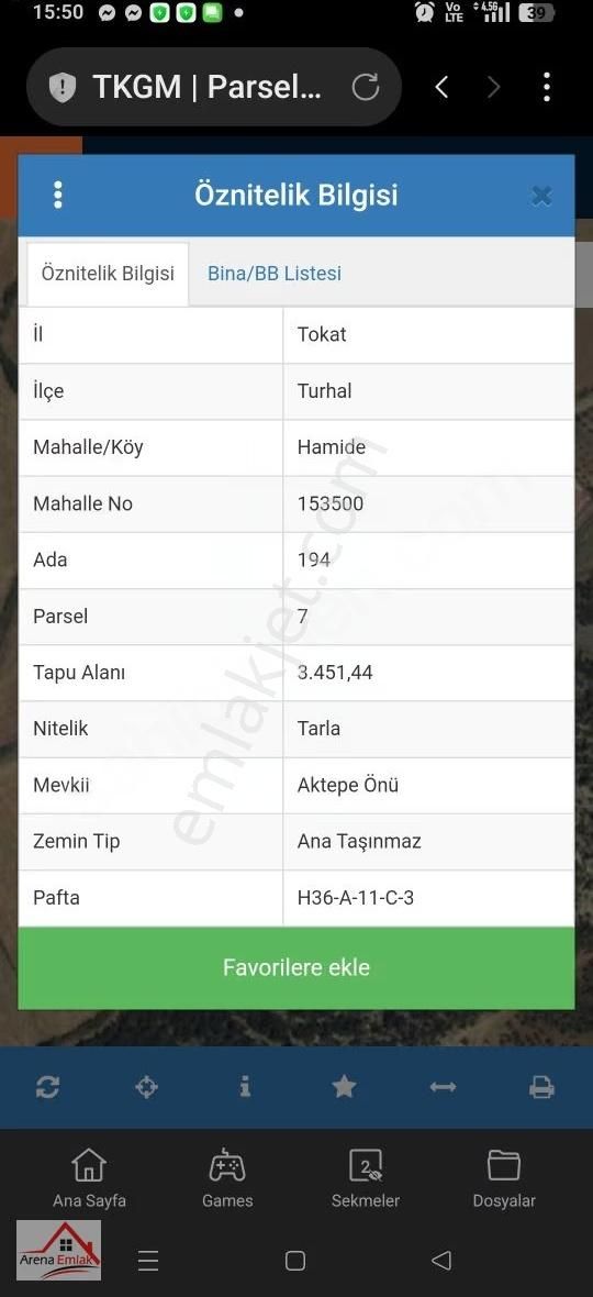 Arena Emlaktan Hamide'de Hobi Bahçesi Olacak Tarla - Görsel 3