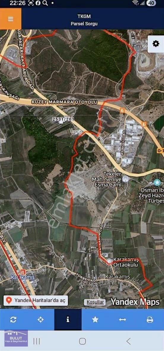 Yatırım Ve Değer Artış Potansiyeli Yüksek Konumda Olan 1.368m2 - Görsel 8