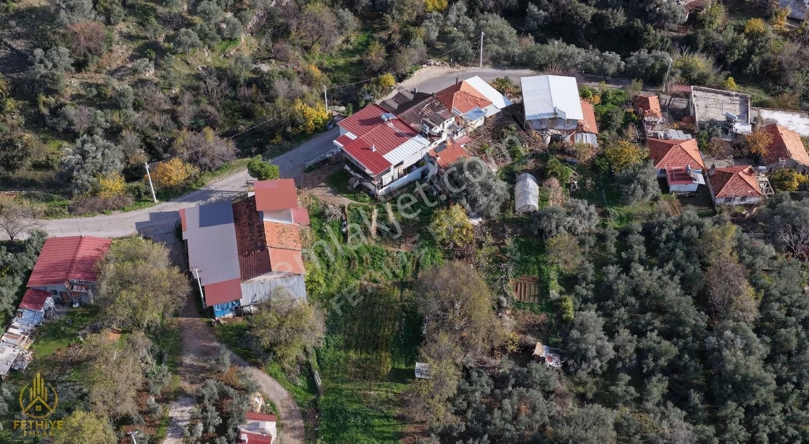 Fethiye İncirköy De Satılık 2 Adet Ev Ve Arsası 1092 M2 - Görsel 4