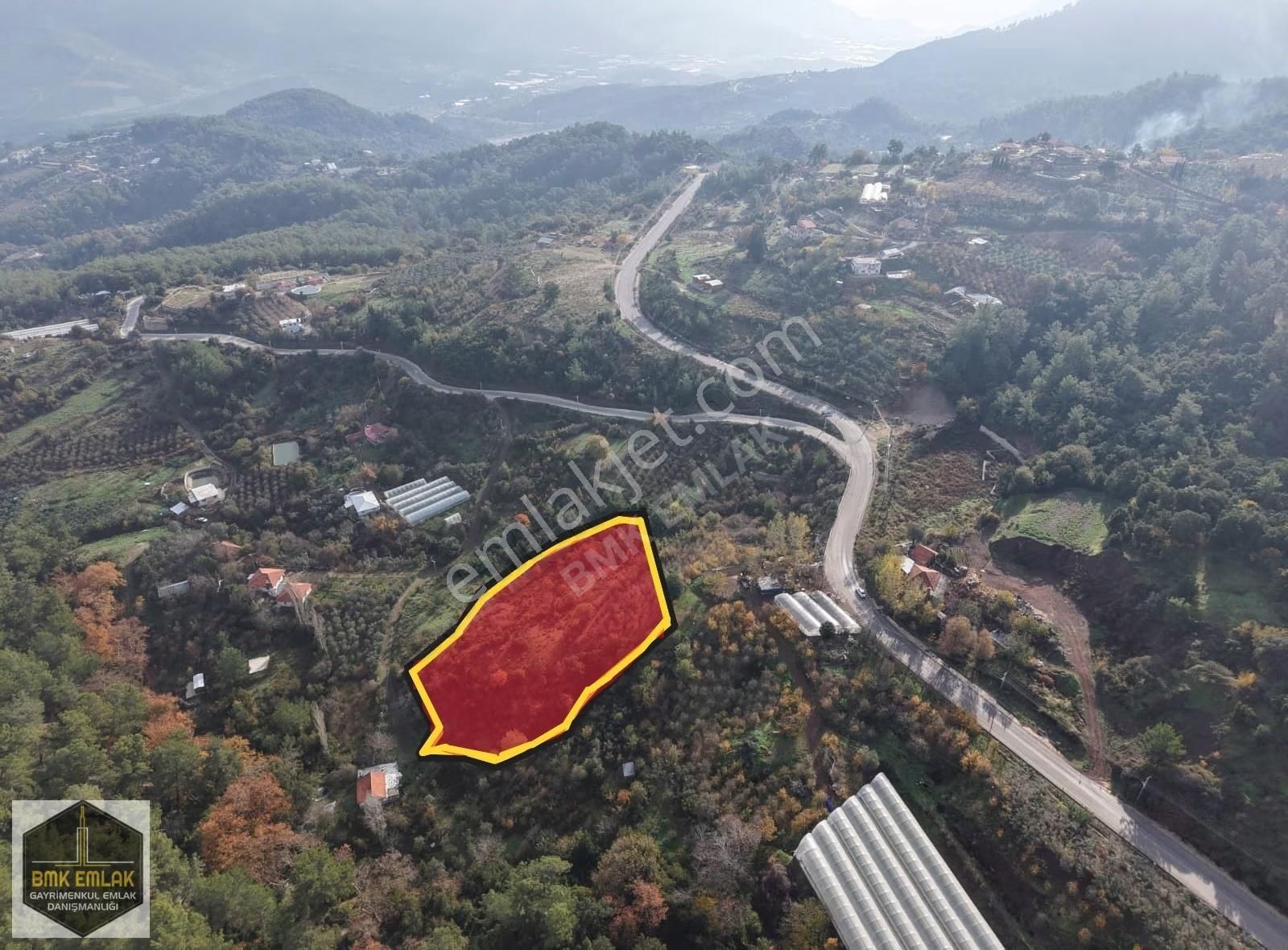 Bmkdan Belen'de Muhteşem Deniz Manzaralı Tek Tapu Tarla - Görsel 14