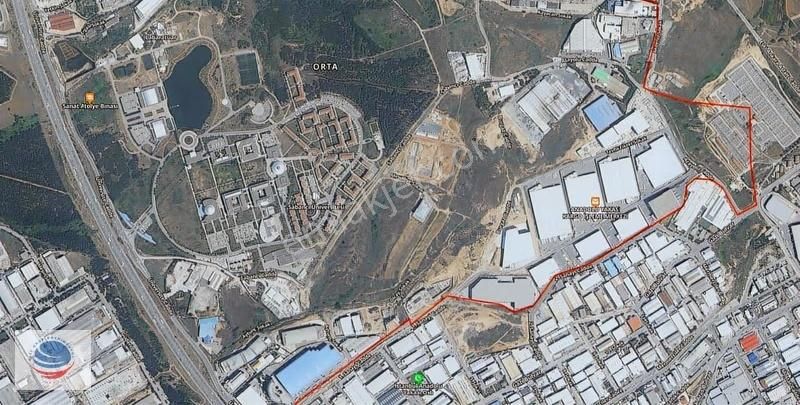 Gişelere Yakın Orhanlı'da 13.500 M² Sanayi İmarlı Satılık Arsa - Görsel 5