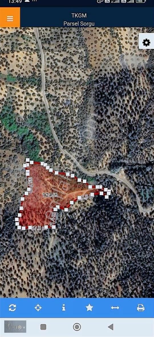 Kerim'den Kuyualan'da Satılık 15582 M2 Yatırımlık Zeytinlik - Görsel 8