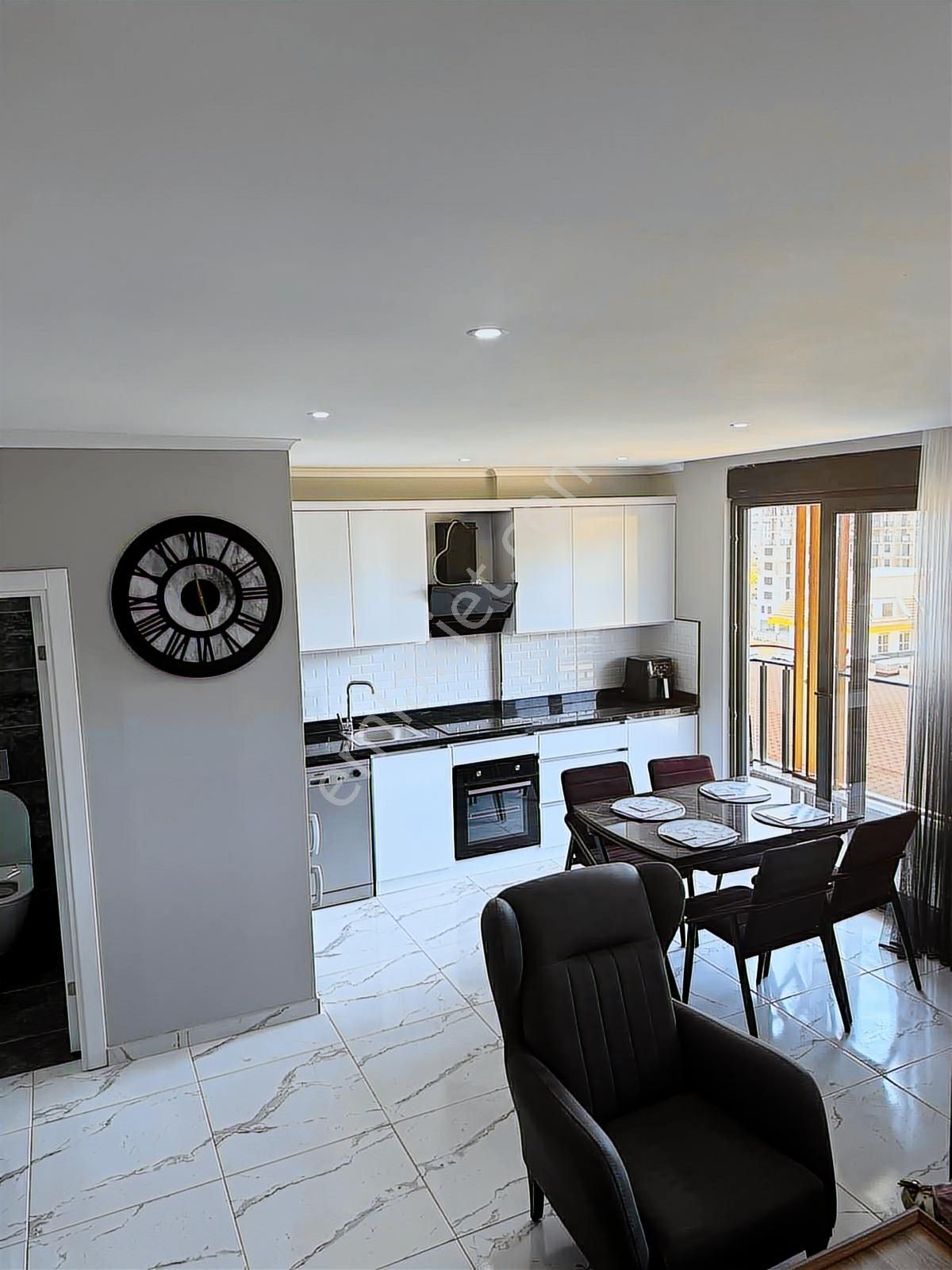 2+1 Eşyalı Dubleks Sıfır Daire Alanya Dom Na More Resıdence