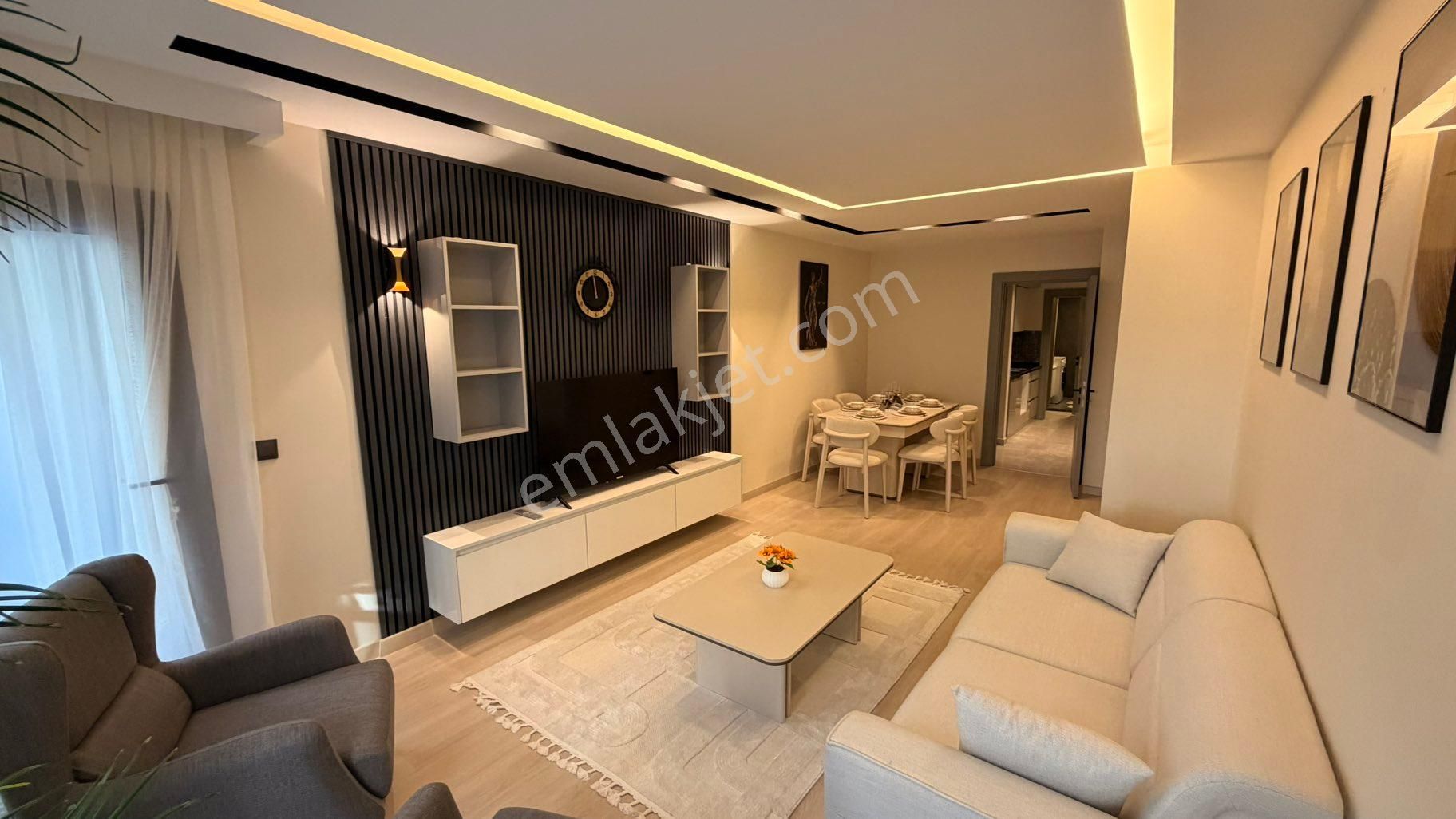 Kuşadası Davutlar’da Eşyalı Satılık Sıfır Yapım 2+1 Daire - Görsel 3