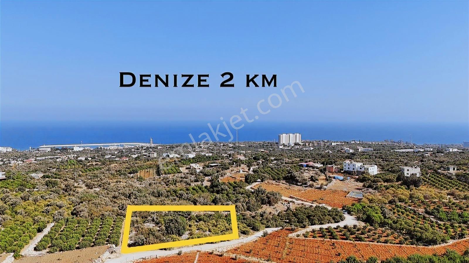Lamos'dan Satılık Marina Manzaralı Tarla - Görsel 3