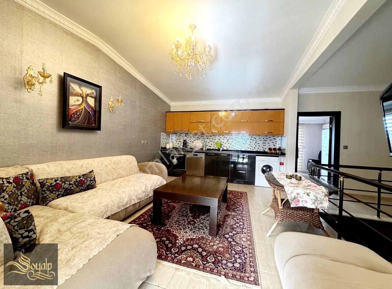 Didimde Elit Site İçerisinde 3+1 Full Eşyalı Satılık Dublex - Görsel 17