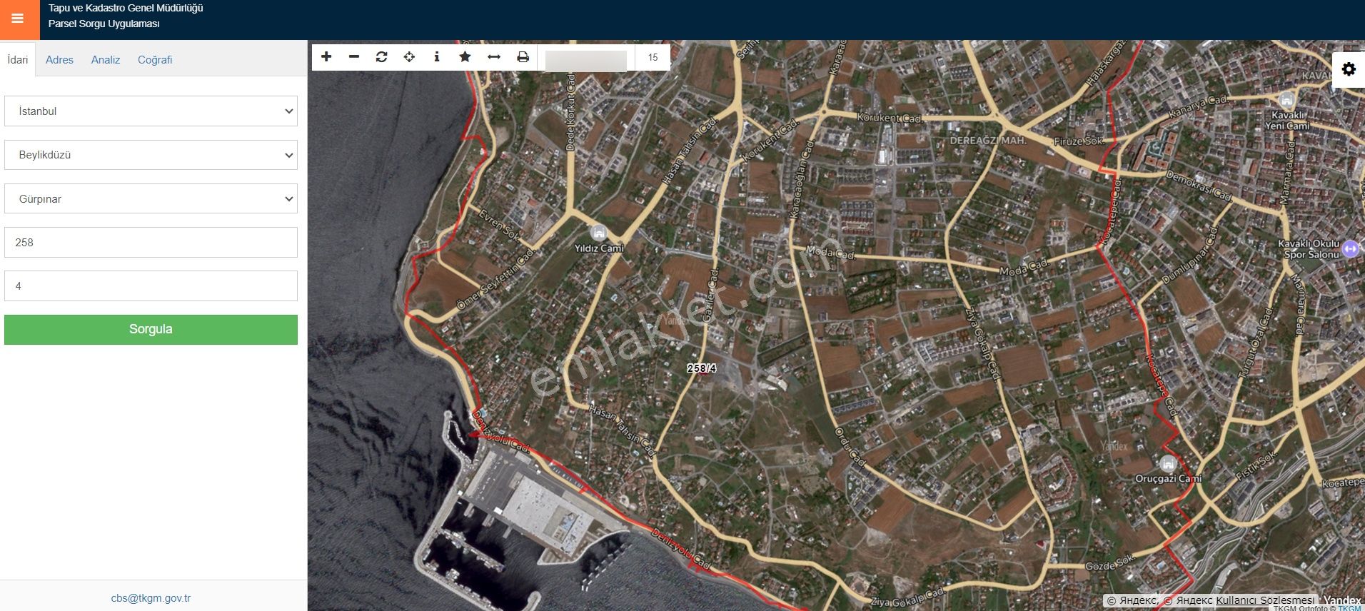 Beylikdüzü Dereağzı Müstakil 669 M²full Deniz Manzaralı Villa Arsası - Görsel 7