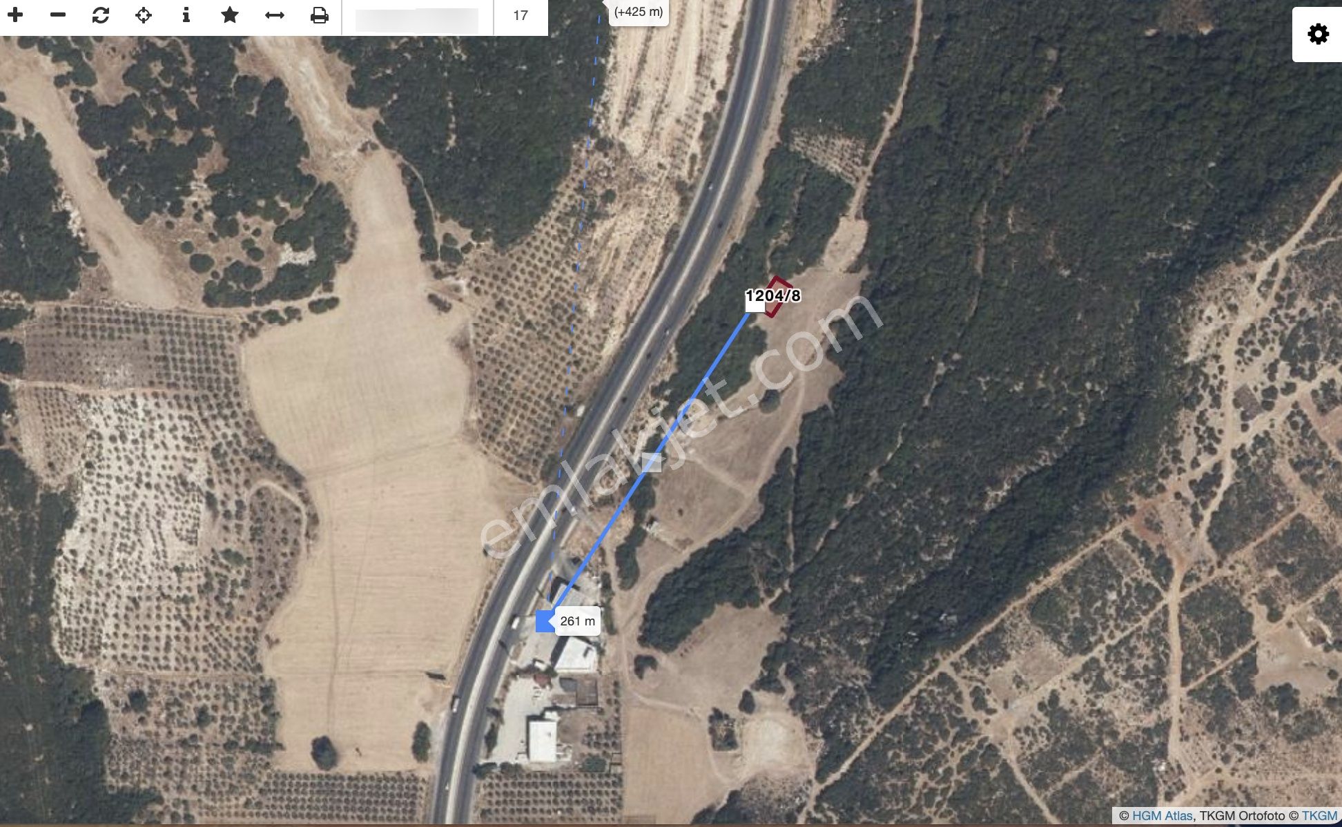 Didim 1 Adet Tam Müstakil Villa İmarlı 301 M2 Satılık Arsa