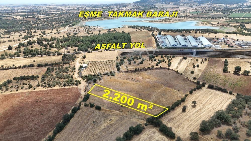Uşak / Eşme / Kıranköy Mahallesinde 2.200 M² Müstakil Tapulu Tarla - Görsel 5