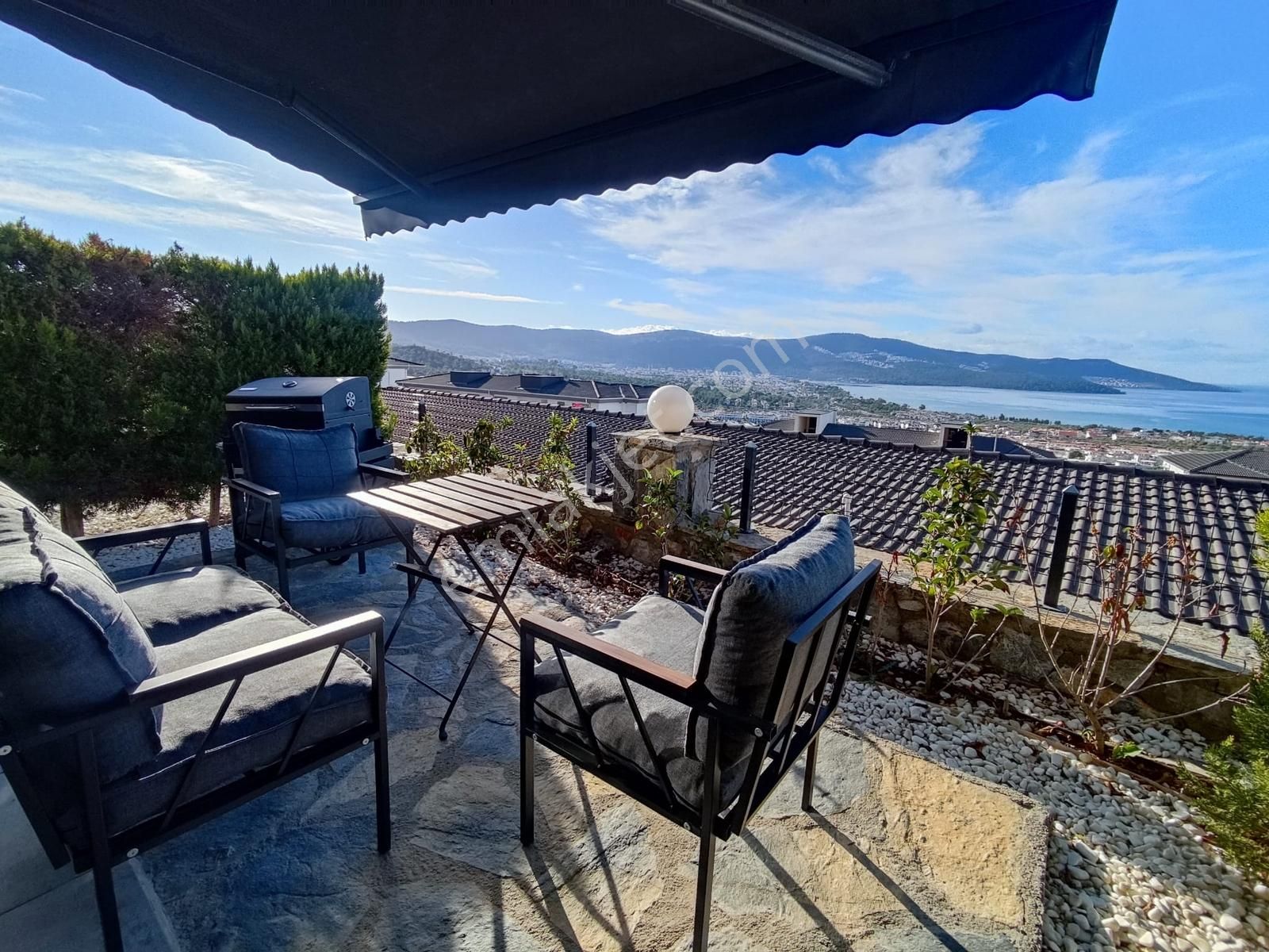 Akbük Te Satılık Full Eşyalı Deniz Manzaralı Bahçekat 1+1 Daire - Görsel 31