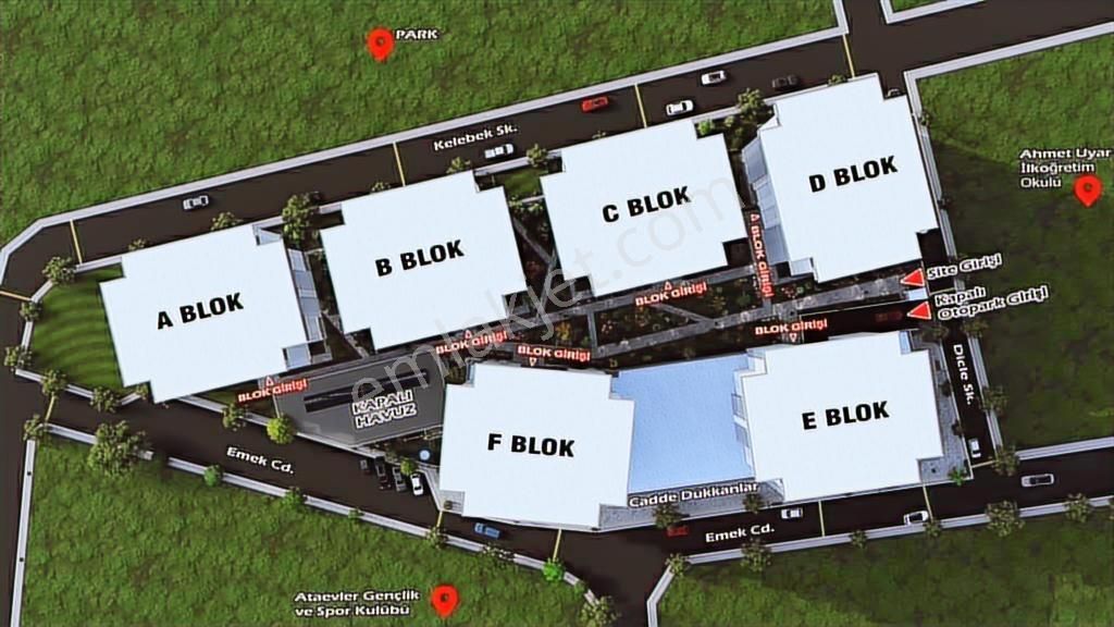 Dialog Prestij Çelebi Podyum St. Tapu Hazır Arakat 3+1 Daire - Görsel 29