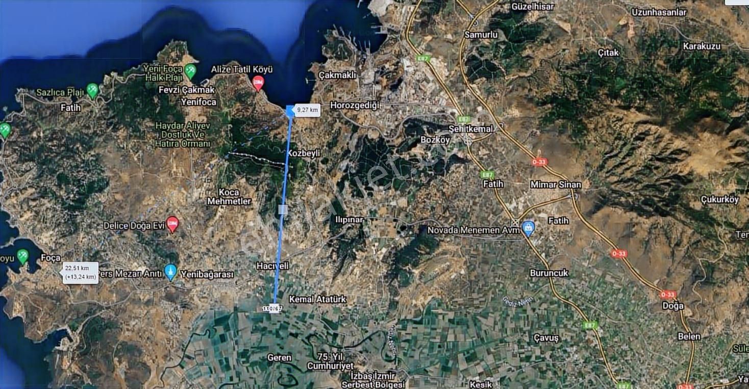 Acil Emsalsiz Fiyat Foça Gerenköy' De Fırsat Satılık Arsa - Görsel 2