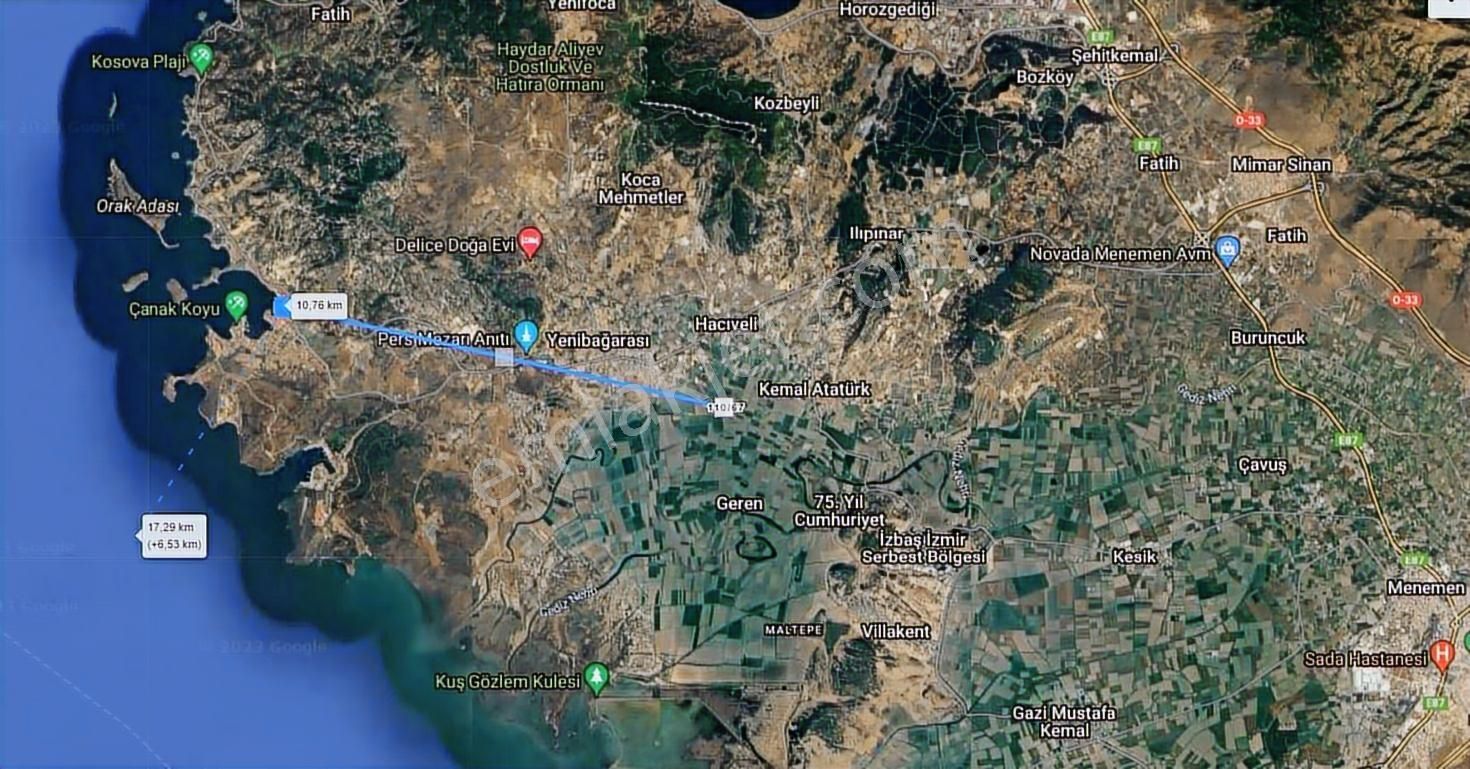 Acil Emsalsiz Fiyat Foça Gerenköy' De Fırsat Satılık Arsa - Görsel 4