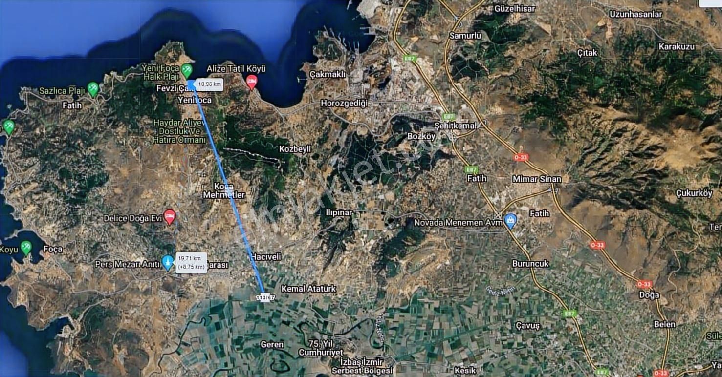 Acil Emsalsiz Fiyat Foça Gerenköy' De Fırsat Satılık Arsa - Görsel 5