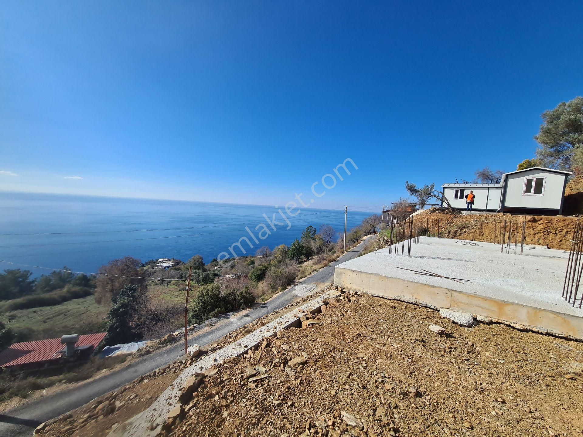Antalya Gazipaşa Zeytinadada Muhteşem Deniz Ve Doga Manzaralı Villa Arsası 635 Mk Arsa - Görsel 10