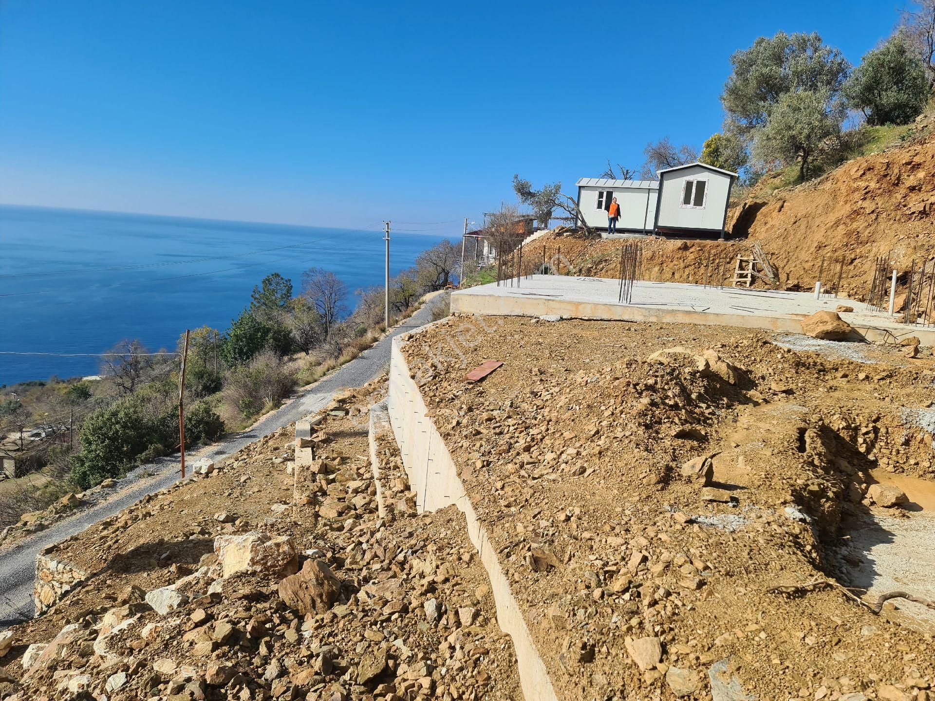 Antalya Gazipaşa Zeytinadada Muhteşem Deniz Ve Doga Manzaralı Villa Arsası 635 Mk Arsa - Görsel 12