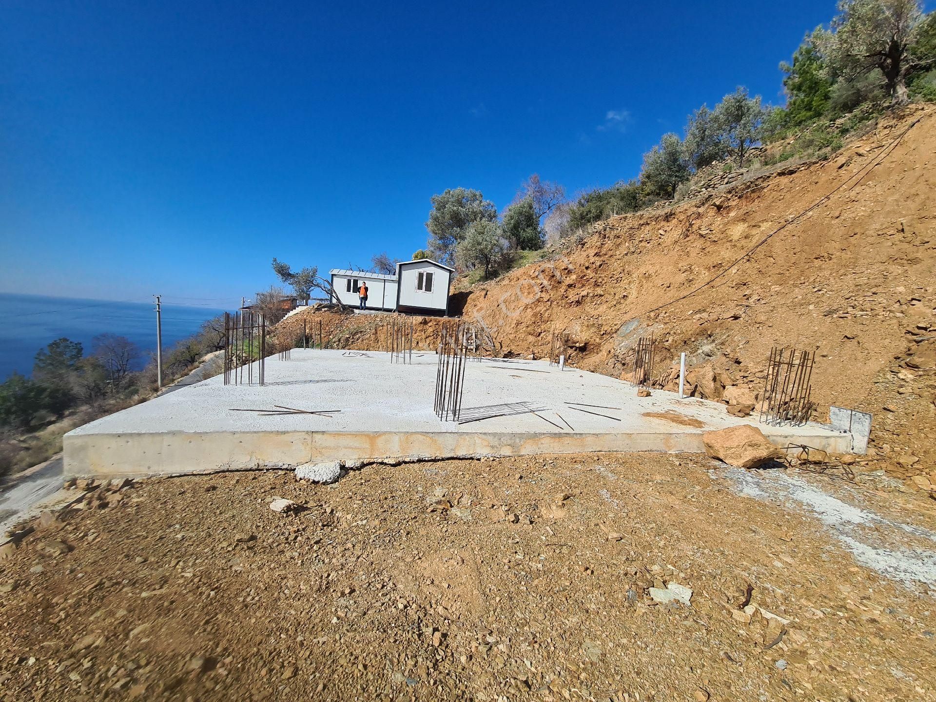 Antalya Gazipaşa Zeytinadada Muhteşem Deniz Ve Doga Manzaralı Villa Arsası 635 Mk Arsa - Görsel 8