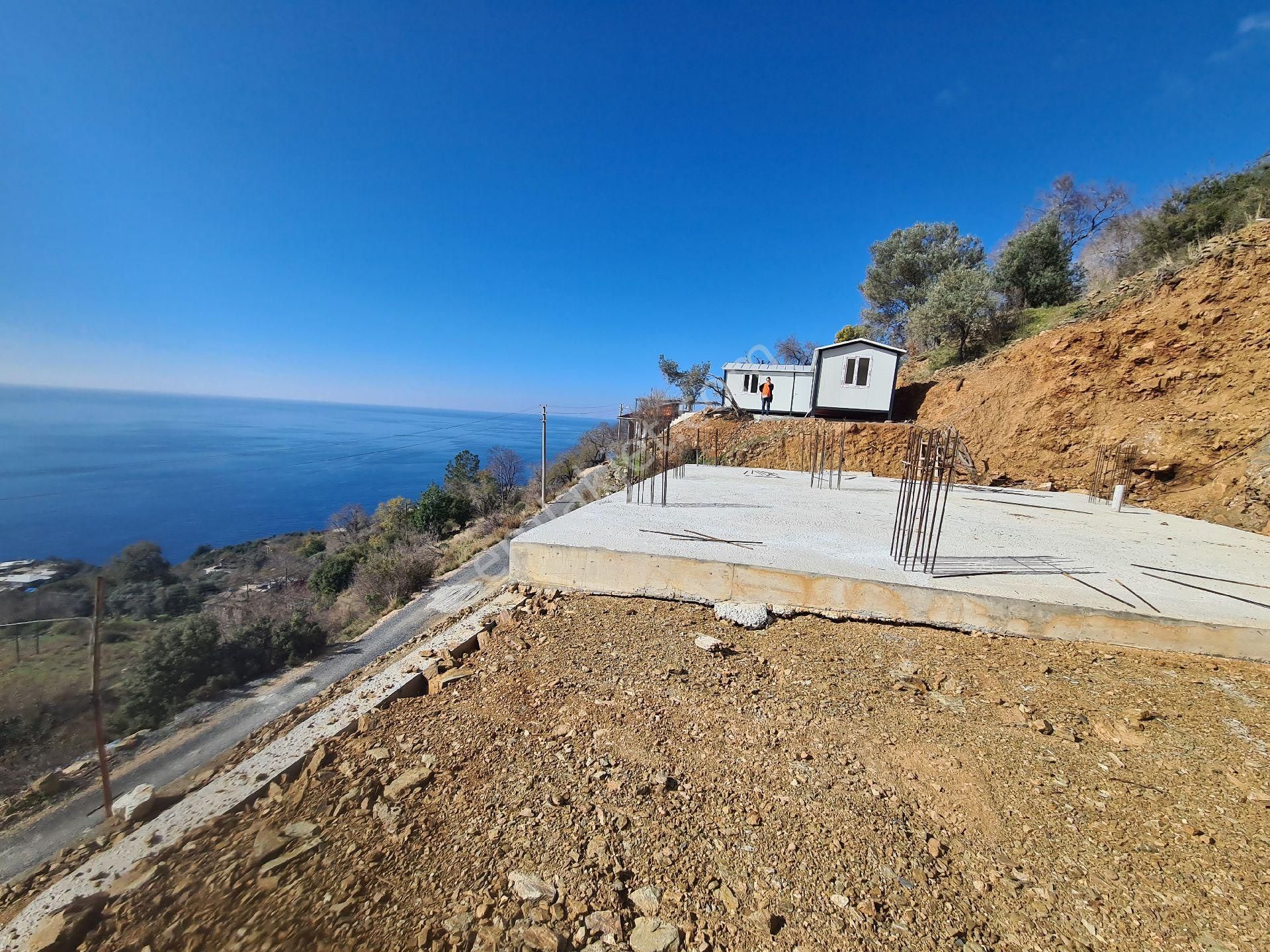 Antalya Gazipaşa Zeytinadada Muhteşem Deniz Ve Doga Manzaralı Villa Arsası 635 Mk Arsa - Görsel 9
