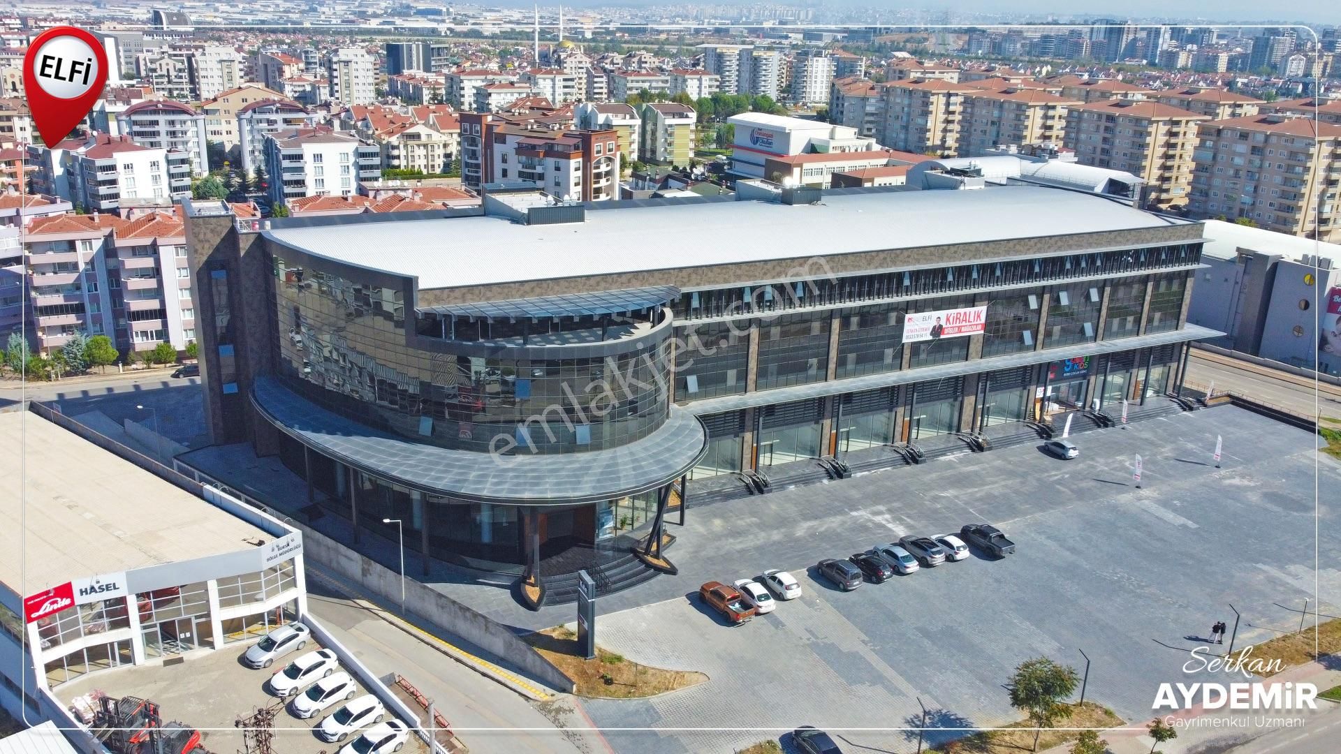 2463- Elfi Den İzmir Yolu Tuşpa Plaza Kiralık 258 M² Ofis