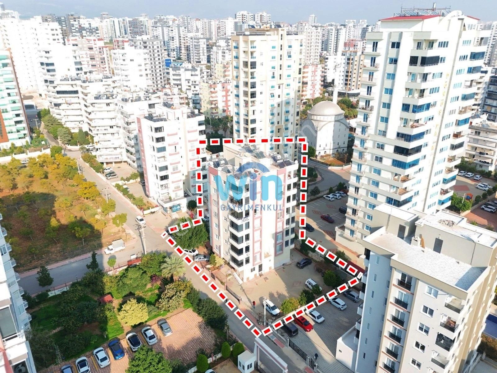 Win'den Mezitli Akdeniz Mahallesinde Geniş 3+1 Satılık Daire - Görsel 32