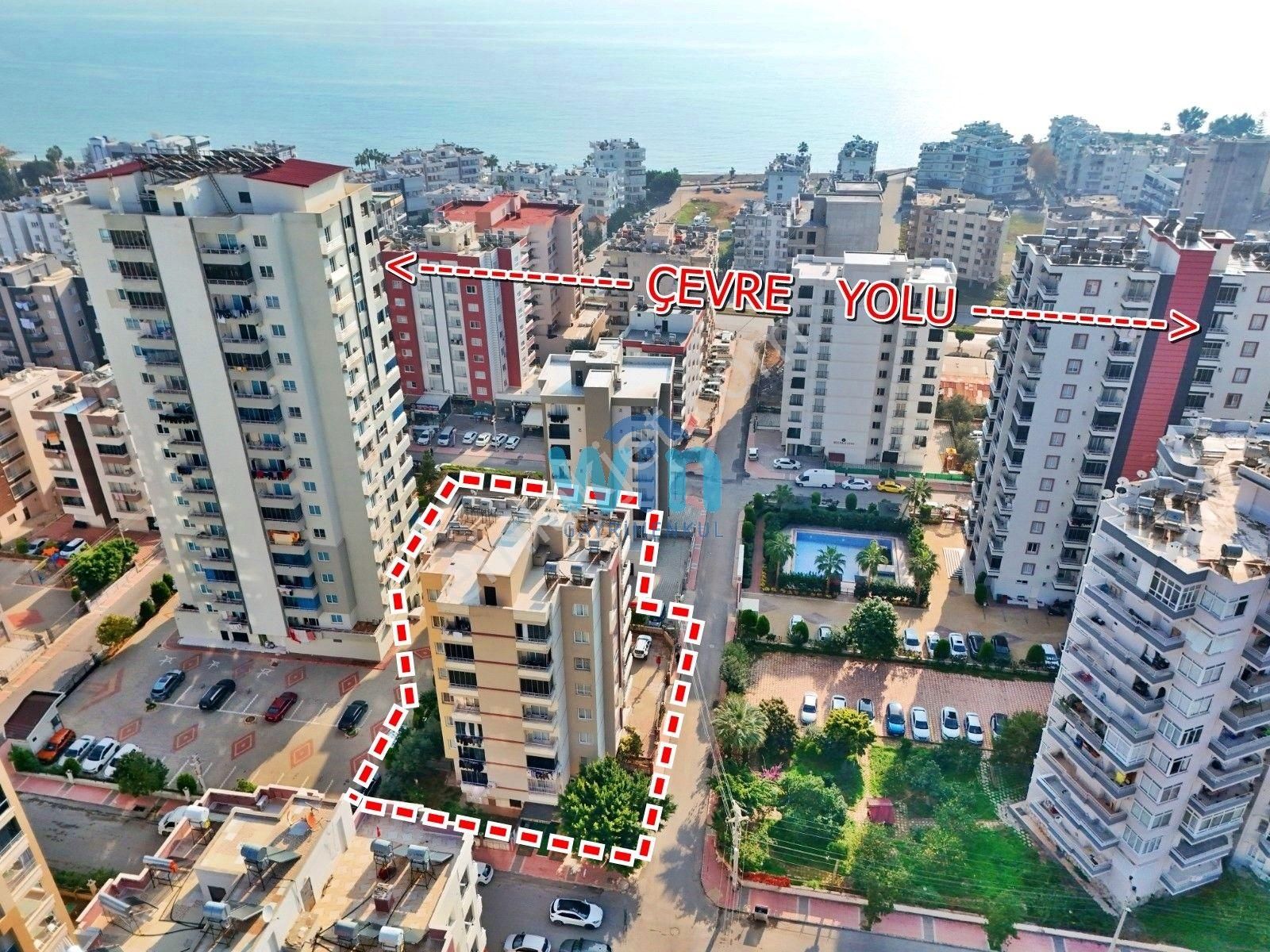 Win'den Mezitli Akdeniz Mahallesinde Geniş 3+1 Satılık Daire - Görsel 30