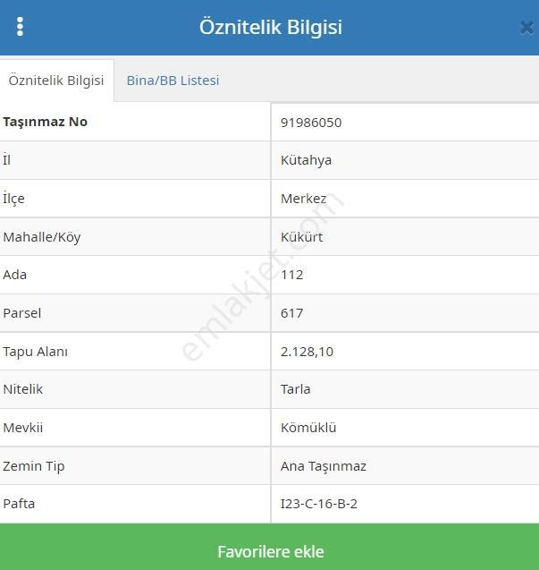 Kütahya Merkez ' De 2.128 M2 İl Merkezinde Yola Cephe Düz Arazi - Görsel 5
