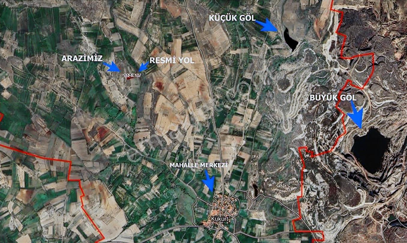 Kütahya Merkez ' De 2.128 M2 İl Merkezinde Yola Cephe Düz Arazi - Görsel 2