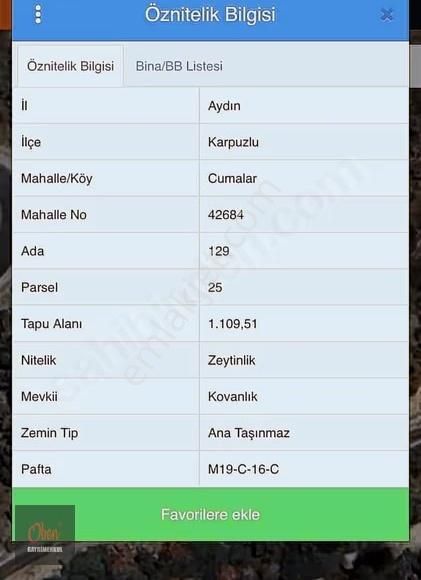 1109m2 Cumalar Köyüne Çok Yakın Konumda Fırsat Satılık - Görsel 13