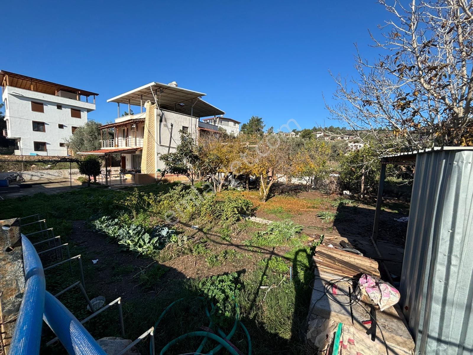 Kıyıkışlacıkta Denize 30 Metre Satılık Villa 636 M2 Arsa İçinde - Görsel 5