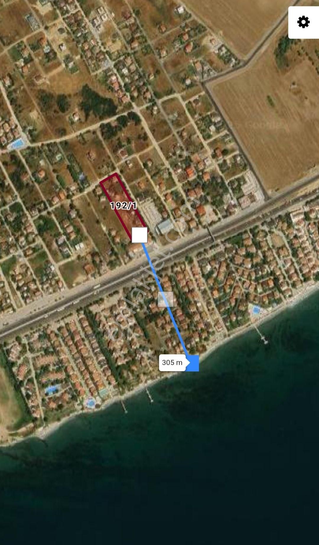 Çorlu Yenice Mah Denize 300 Metre Mesafede Villa İmarlı Arsa - Görsel 4