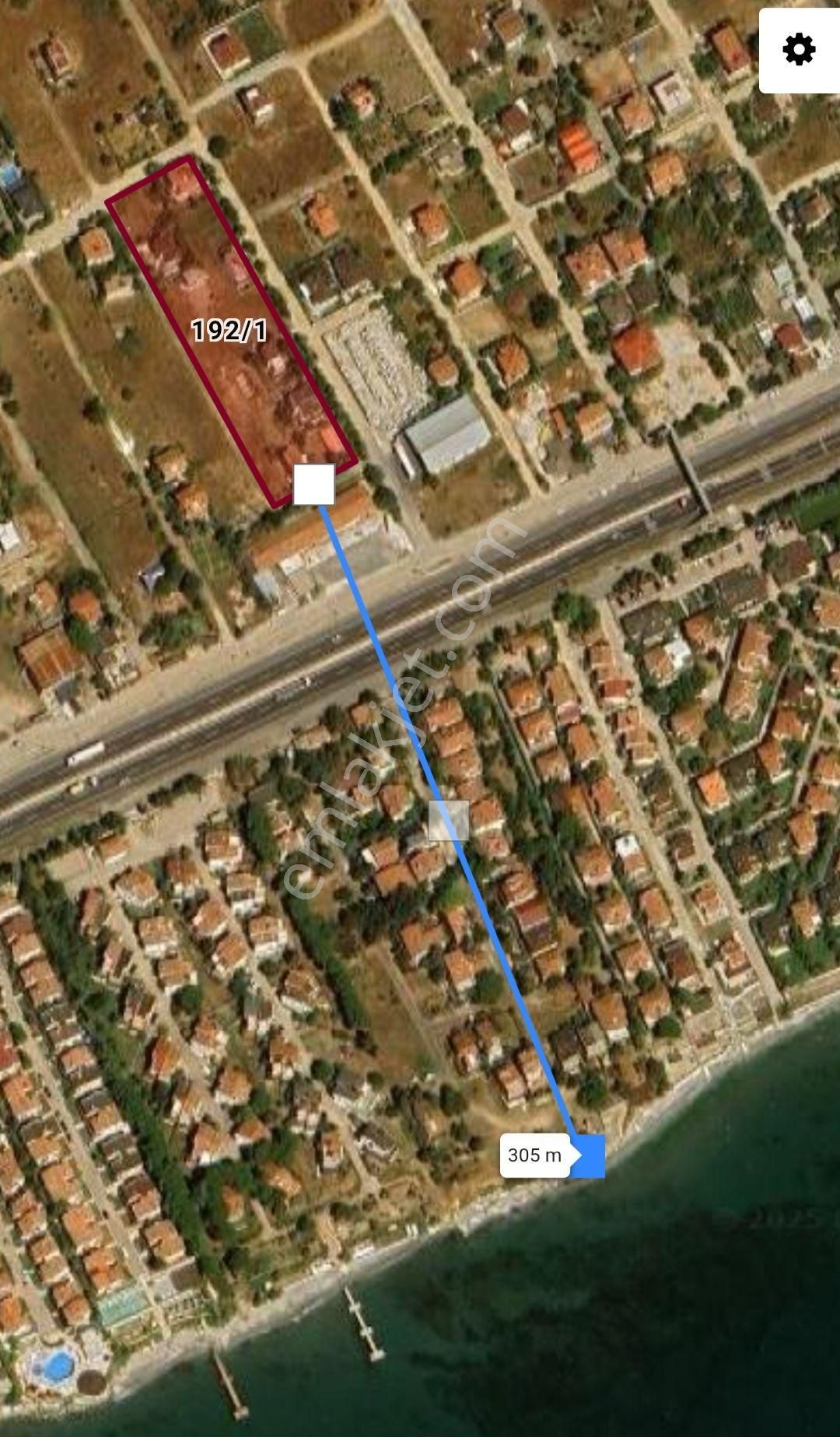 Çorlu Yenice Mah Denize 300 Metre Mesafede Villa İmarlı Arsa - Görsel 9